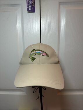 Sandlot Scotty Smalls Fishing Hat Movie Cap Adult Long extended Brim Tan